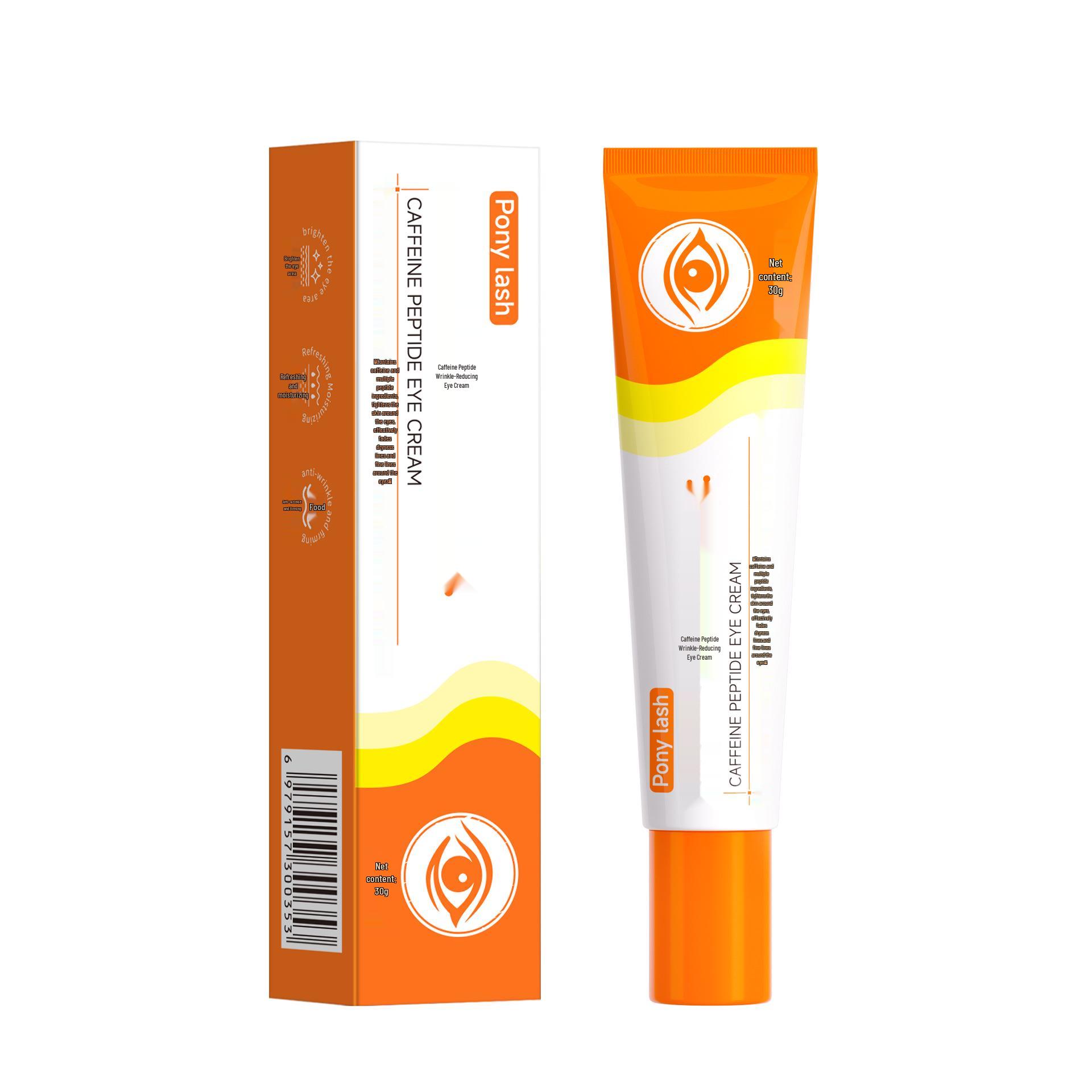 Coffee Peptide Wrinkle-Reducing Eye Cream for Fatigue, Bags, and Dryness