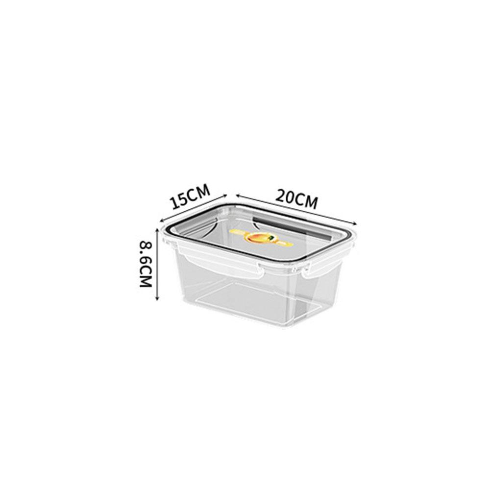 Clear Kitchen Food Container Multifunctional Stackable Food Sealing Boxes Refrigerator Storage Box for Fruits Vegetables Pasta