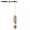 Alloy Steel Screwdriver Bit Gold High Snap Magnetic