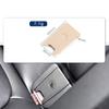 Black Beige Car Rear Child Seat Fixing ISOFix Cover 52207453711 For BMW 1 Series F52 2017- Auto Interior Accessories