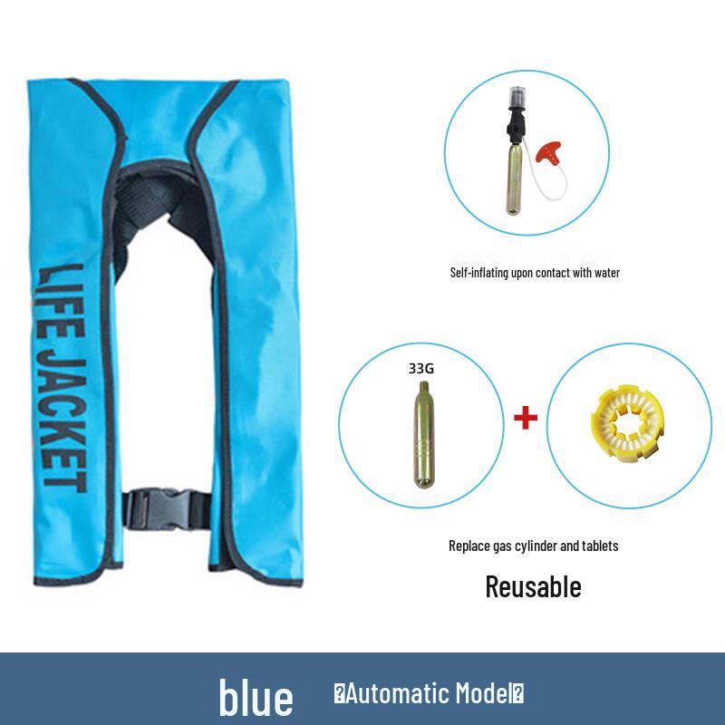 Adult Portable Inflatable Life Vest