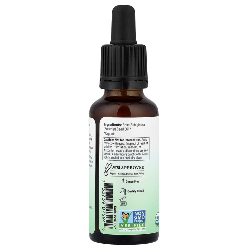 NOW Solutions Certified Rosehip Seed Oil 30ml (1 fl oz)