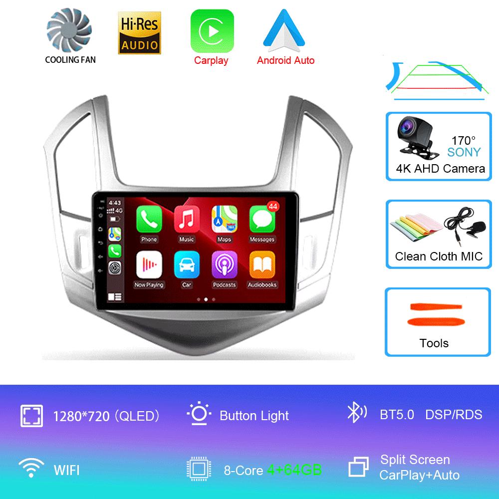 Android 14 Android 14 For Chevrolet Cruze J300 J308 2012 - 2015 Multimedia Video Player Navigation Stereo GPS No 2din 2 Din Dvd