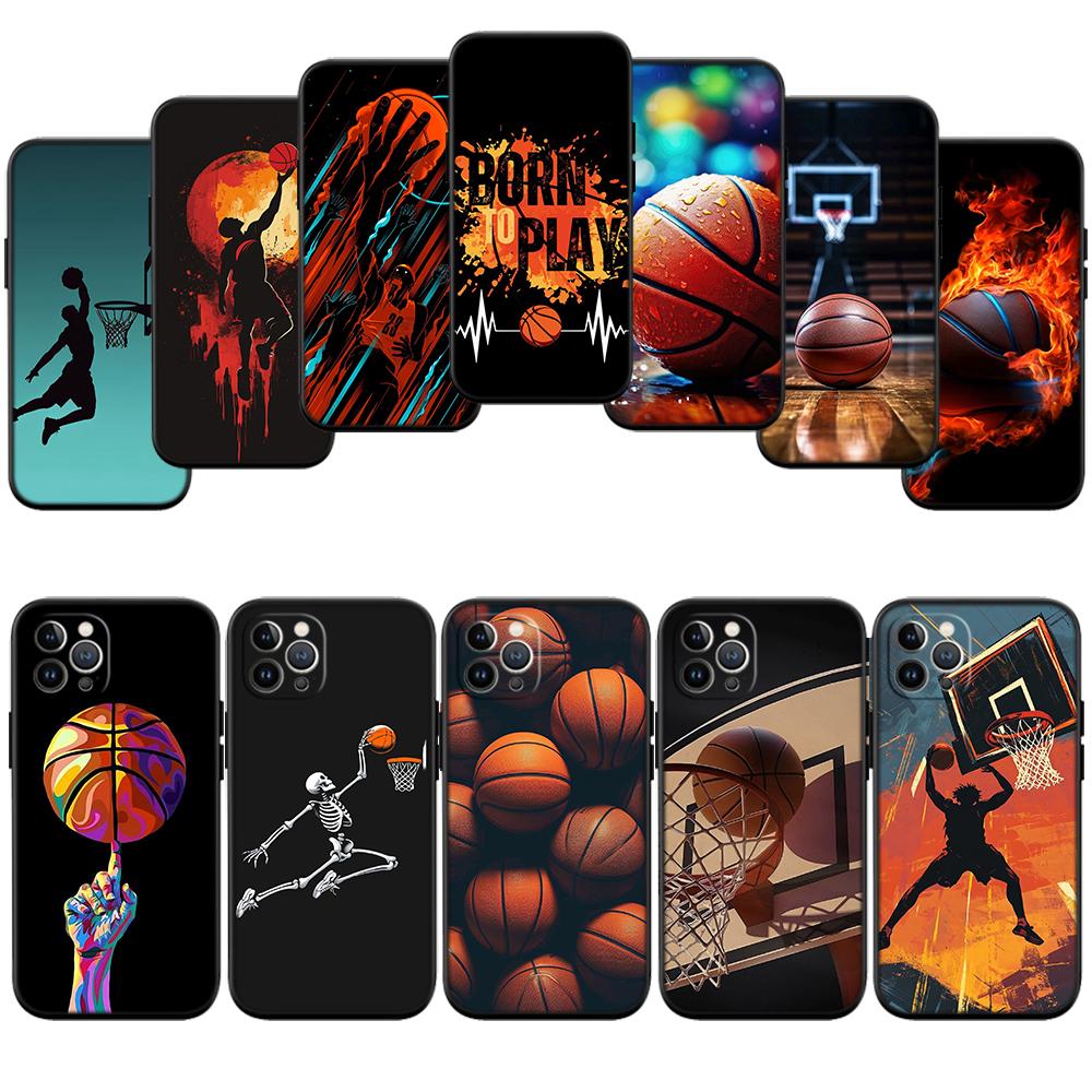BH8 Basketball Art Shoot Shell Phone Case for Samsung Galaxy Note 10 20 S23 S24 S25 Ultra FE Plus Edge Lite A02S A35 A07 A17