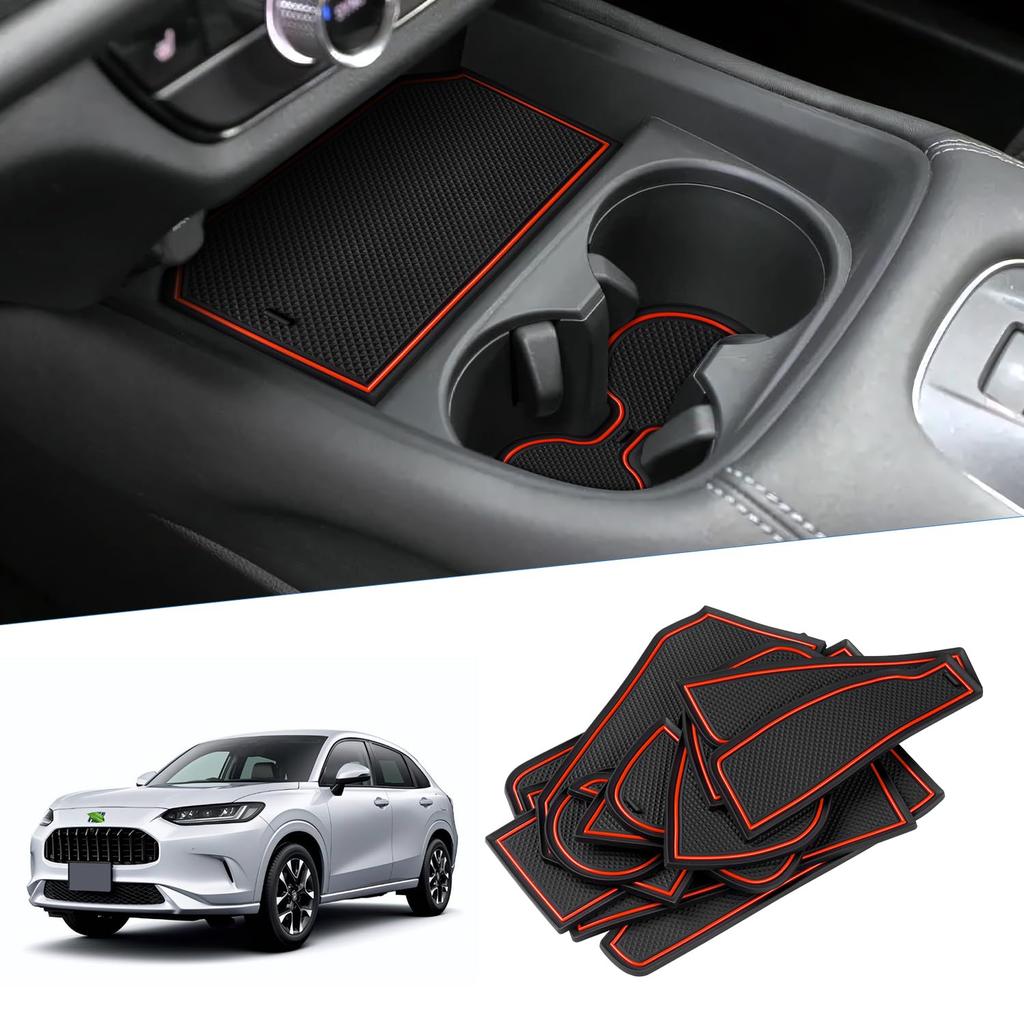 Auto Spec Honda ZR-V RZ Series Interior Rubber Mat Door Pocket Mat Designed for