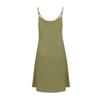 Vestido de verão casual feminino com bolsos, vestido de praia boho de verão, vestidos de férias para mulheres, decote em V, botões, vestidos soltos