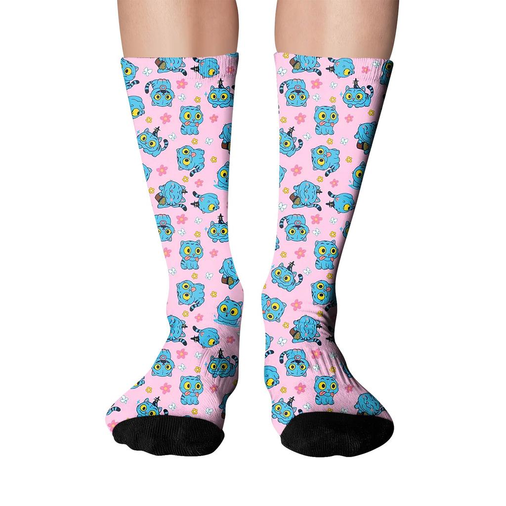 Cute And Playful Socks Mid-Calf Socks Long Socks Printed Socks