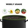 1/3/5/7/10 Gallon Felt Grow Bag with Handles Planting Container Durable Flower Plant Pot  Outdoor
