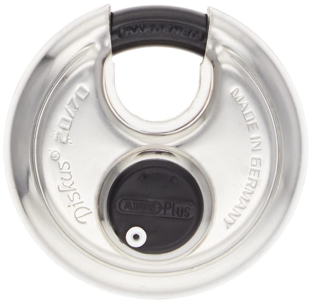 Japanese ABUS Bicycle Road Bike Padlock [Authentic Product] Lock, Lock, [DISKUS 20]