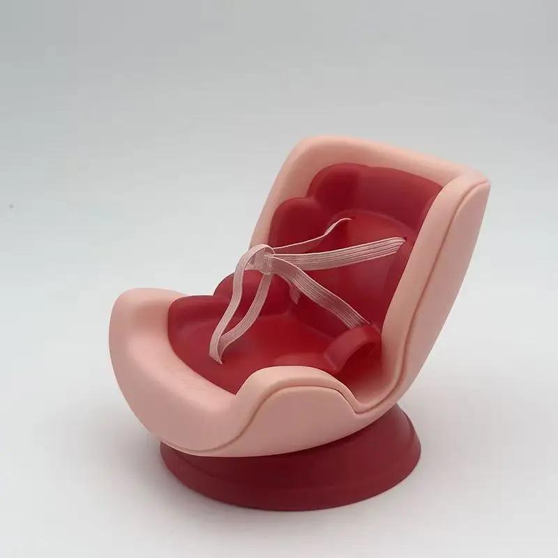 

Для 17см куклы Лабубу Мини-стул Bjd Украшение комнаты 2-е поколение Сидячая серия Вечеринка Кукольный диван Автомобильное мини-кресло F