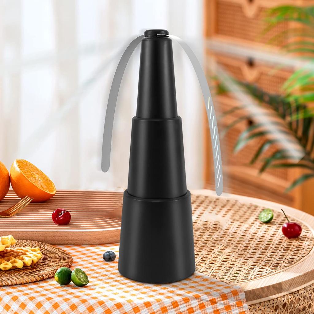 Fly Fans for Table Fly Repellent Outdoor Portable Fly Repellent Fan for Outdoor Top Insect Repellent Fan with Holographic Blade