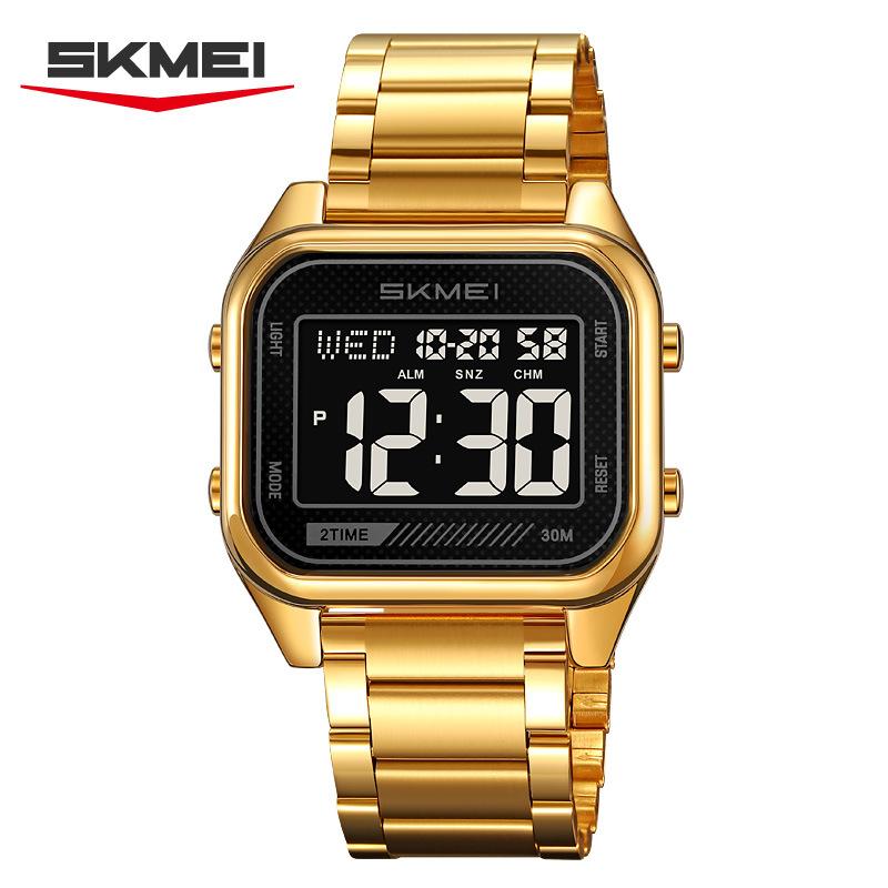 Electronic watch Student waterproof luminous sports electronic watch Multifunctional alarm clock Men's watch