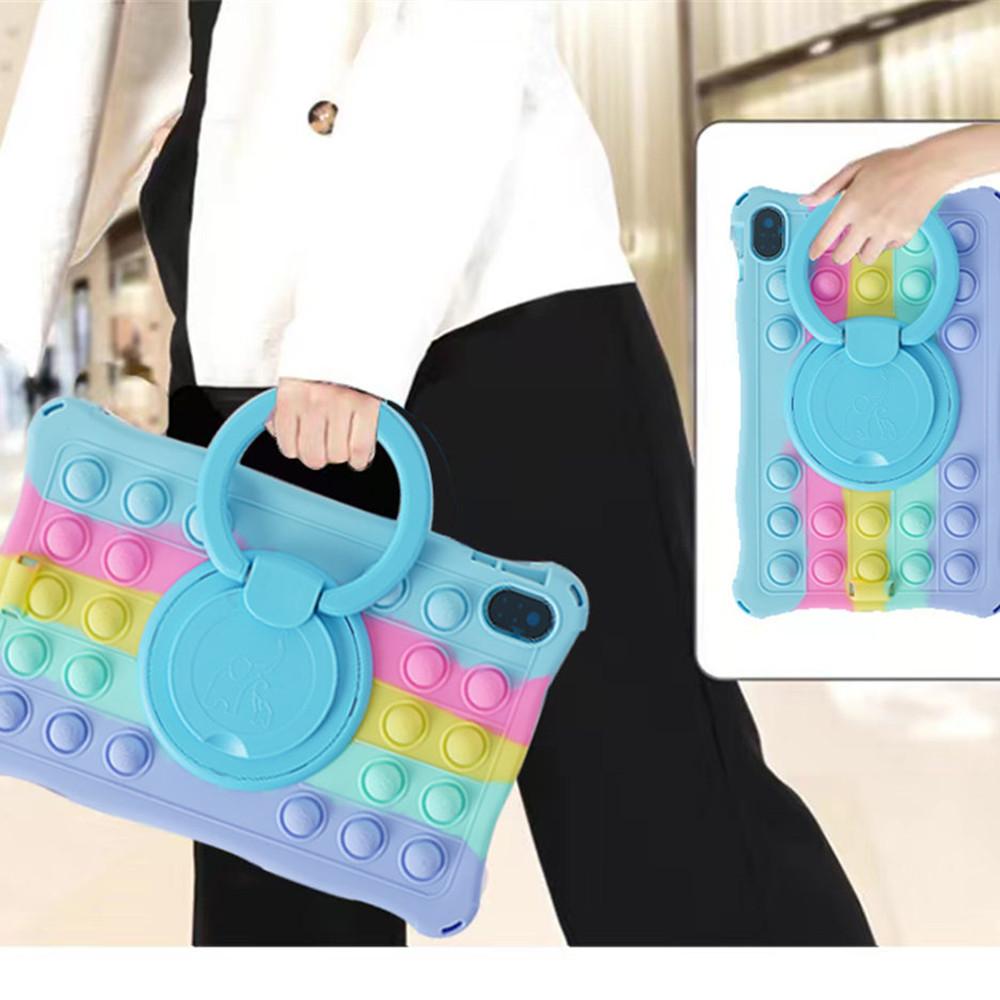 360 Rotate Soft Silicone Kids Safe Case For Honor Pad 8 12inch Full Body Handle Kickstand Tablet Cover With Strap