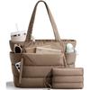 Borsa Pranzo per Donne Gonfia Borsa Pranzo Termica Borsa Tote Frigo