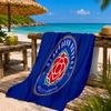 Blackburn-Rovers Wappen Strandtuch Mikrofaser Strandtuch, Leicht und Schnelltrocknend, für Sommerreisen, Schwimmbad-Fan Geburtstagsgeschenk