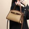 Bag Vintage Crossbody Bag Senior Hand-held Senior Texture Niche Fashion Mother Leather Women's Bag