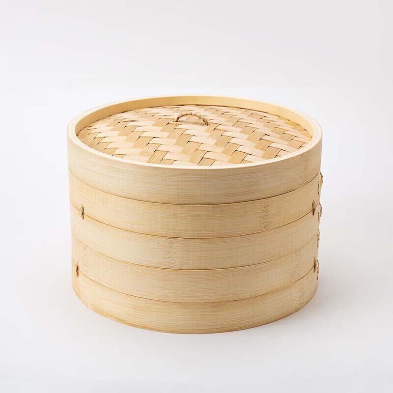 Traditional Bamboo Steamer Set
