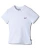 Yosemiti Small Logo Slim Fit Short Sleeve T-Shirt White Yt-3Y17