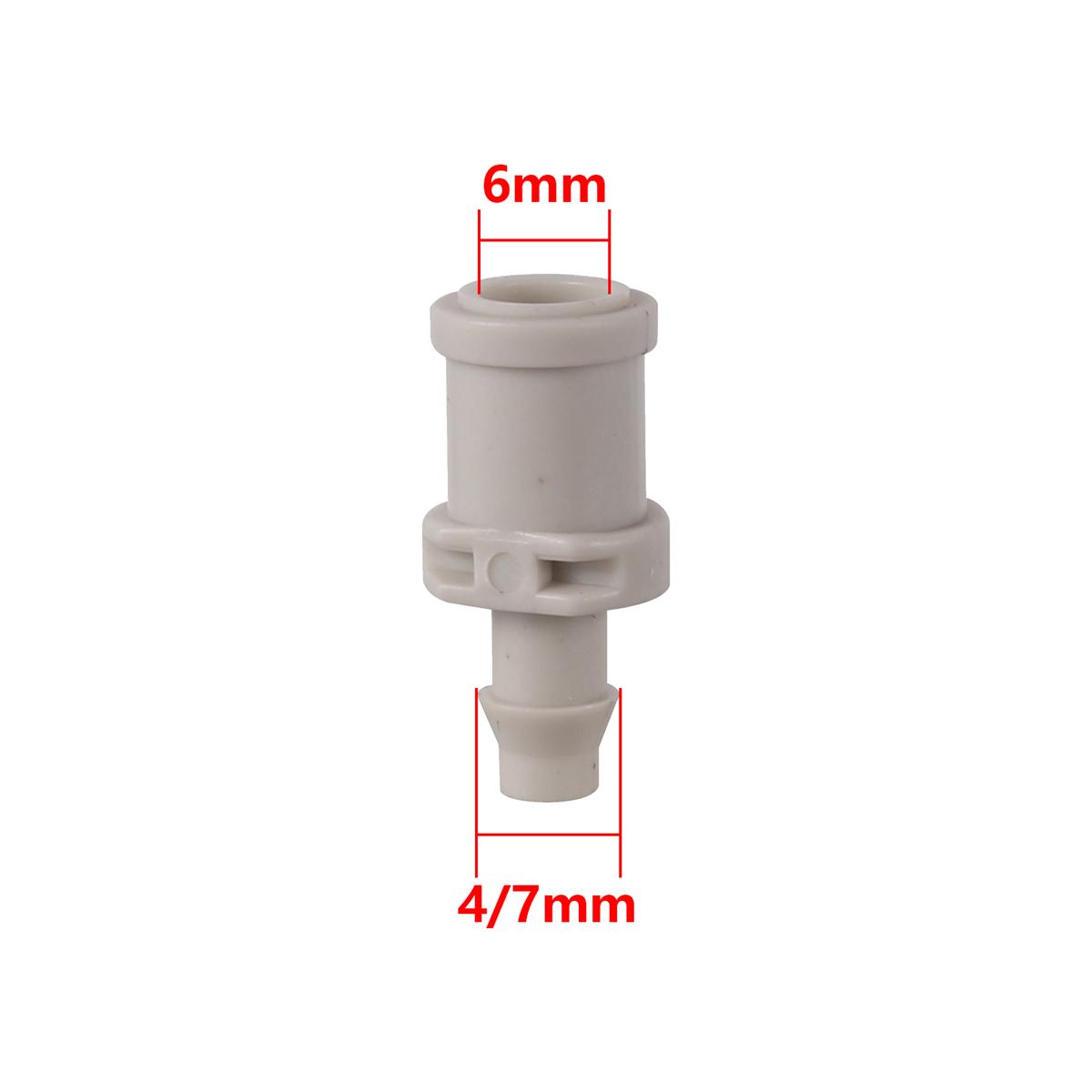 

0.7mm Drip Irrigation Hanging Misting Nozzle Kit for Garden Greenhouse Irrigation Cooling and Dust Removal 20Pcs