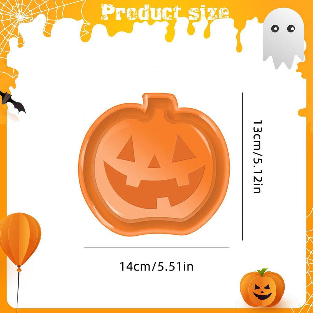 Halloween Serving Tray Reusable Decorative Tableware Multipurpose Fruit Bowl for Fruits Cookies Candies Dessert Appetizer