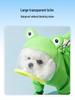 Bichon Frise Dog Raincoat: Full-Coverage, Waterproof, Four-Legged with Tail-Connected Design for Medium and Small Dogs