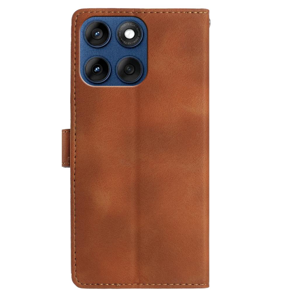 For Motorola Moto E13 E20 G05 G54 Edge 40...Wallet Style Frosted Leather Phone Case, Multi-Card Slots & Stand, Shockproof Protective Cover (8 Colors)