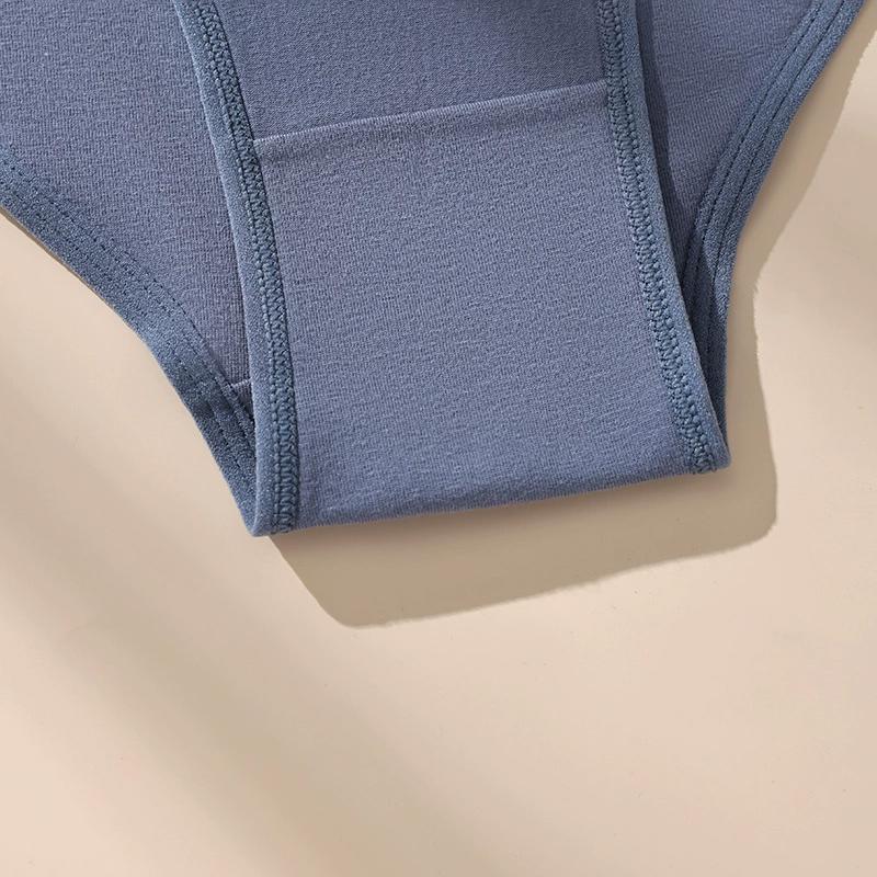 4PCS Women's Panties High Waist Underwear Breathable Cotton Briefs Sexy Women Underpants Soft Panty Plus Size Female Lingerie