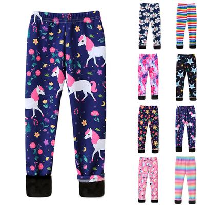 Girls' Cashmere Bottoms Wear Children's Milk Silk Pants And Children's Warm Pants