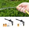 Versatile Garden Hose Nozzle with Foam Cannon, 3 Spray Modes, High-Pressure Car Wash Sprayer Nozzle, Heavy Duty Booster for Washing Outdoor