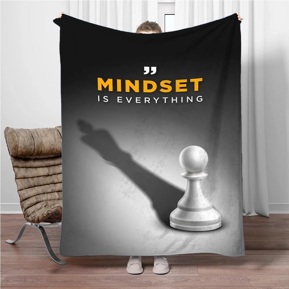 1pc Inspirational Success Lion Classic Blanket Fluffy Children and Adults Sofa Plush Bedspread Throw Lunch Blanket for Sofa Bed