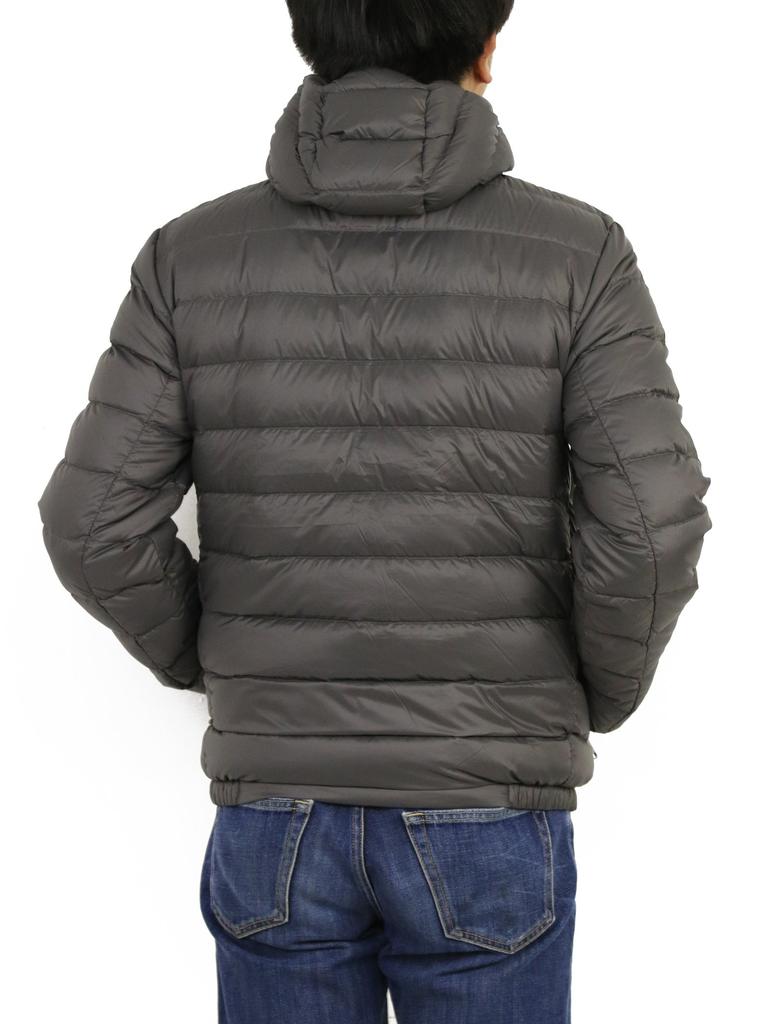 POLO RALPH LAUREN Kurtka/Parka Męska z Puchu Pakowana z Pony Rozmiar 0101676 Haft, L, Szary,