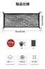 DCGLA Luggage Net Cargo Net Trunk Net for Car 40x90cm Double Layer High Elasticity PP Yarn Ultra-Dense Mesh Storage Net Multifunctional Strong Stretch
