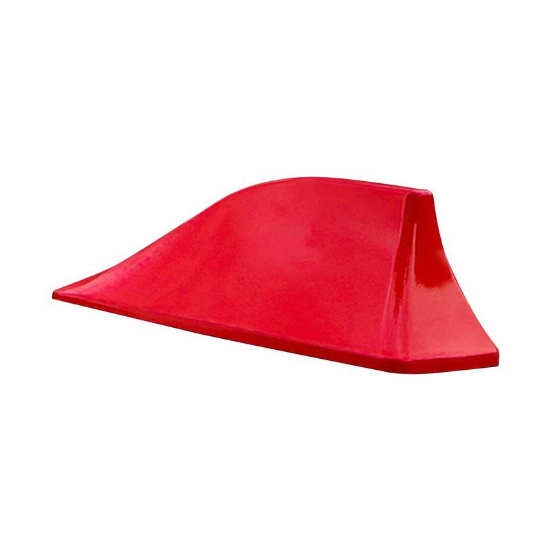 Roof Shark Fin Antenna Aerial Cover AM/FM Signal Fit for Hyundai Kona 2018 Red Plastic
