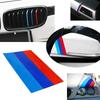 Car Sticker M Color Stripes Rally Side Hood Racing Motorsport Vinyl Decal Sticker Strip Bumper Engine Cover For BMW 177"/4.5m B1