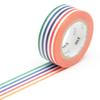 Masking Tape MT Kids Multicoloured Lines - Colourful Border