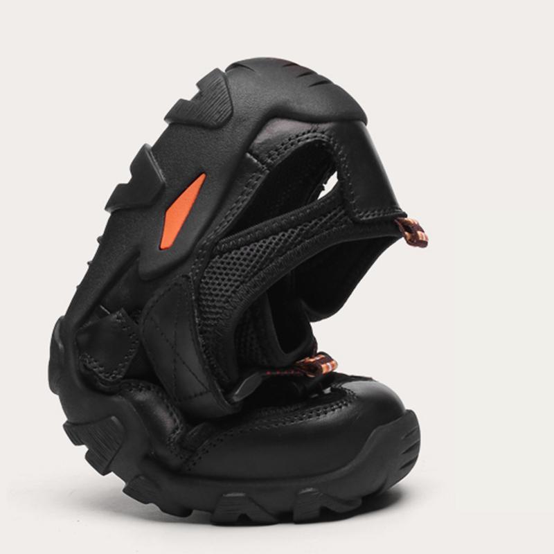 Fashion Golden Sapling Summer Shoes Men Genuine Leather Sandals Retro Outdoor Shoe Lightweight Men's Sandals Classics Leisure Beach Shoe