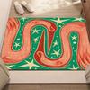 Abstract Crocodile Print Carpet Artistic Ma Xianhe Decorative Door Mat Chinese Style Living Room Bedroom Entrance Carpet