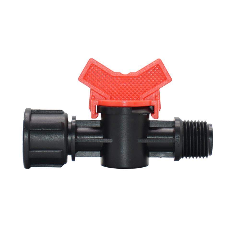 Garden Tap1/2 3/4" Male Female Thread Tap Connector Irrigation Miniature Valve Water Flow Control Valve Crane Quick Fittings