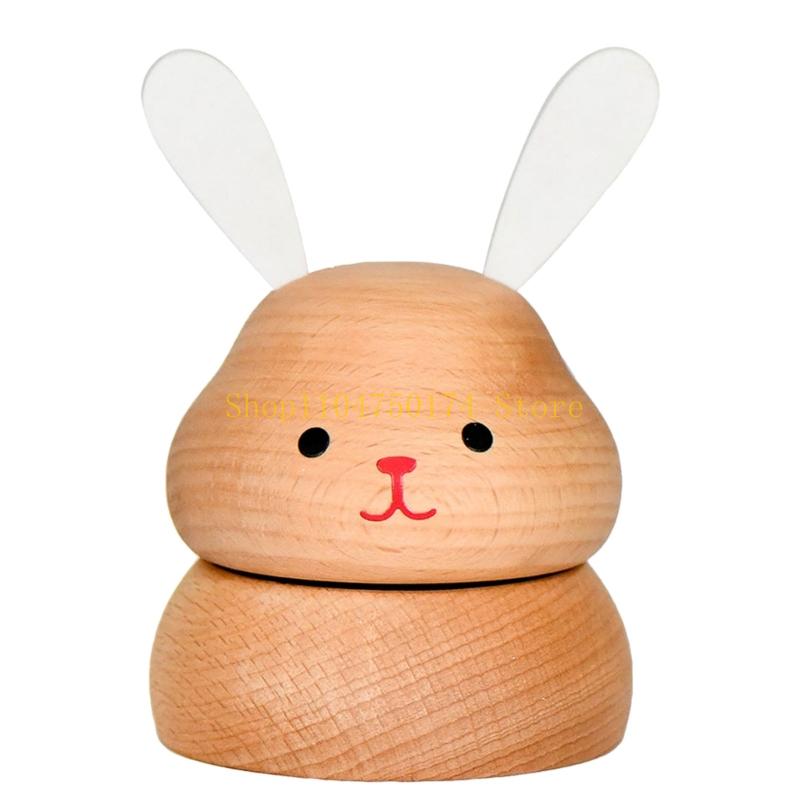 Handmade Animal Mushroom Music Box Christmas Melodies Table Top Decoration Top Sale