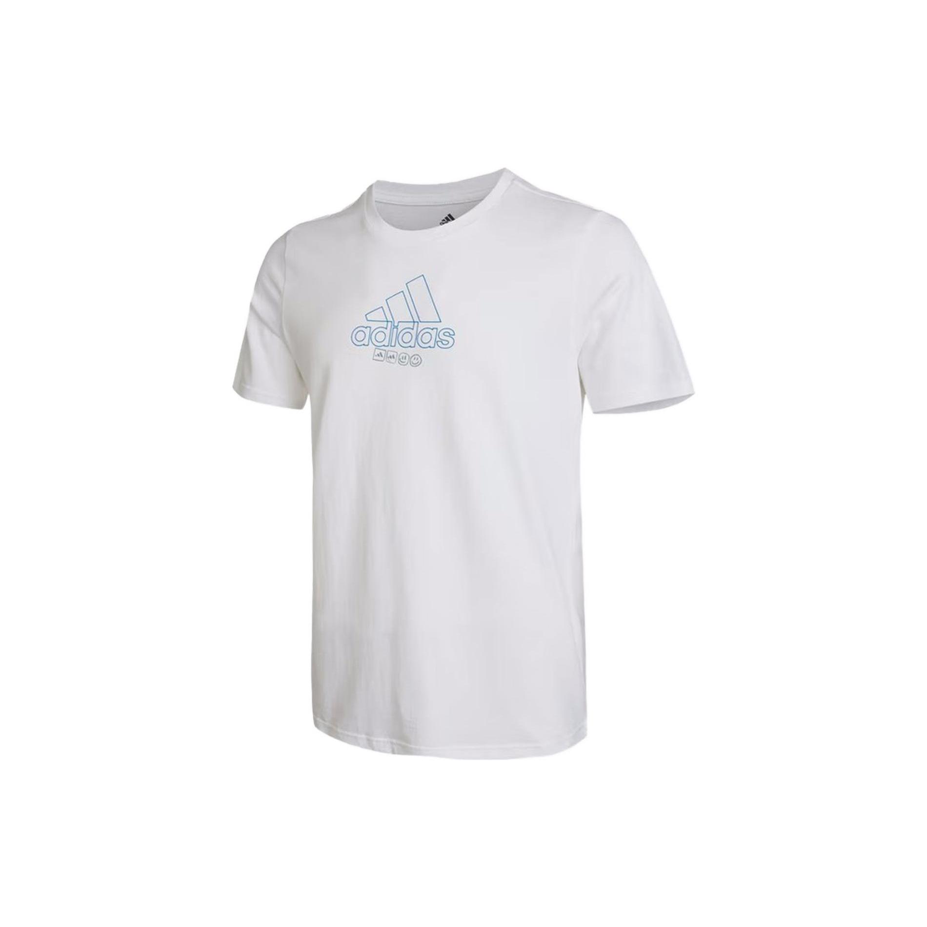 Мужская футболка Adidas с втачным рукавом Белая IB9423 XXL