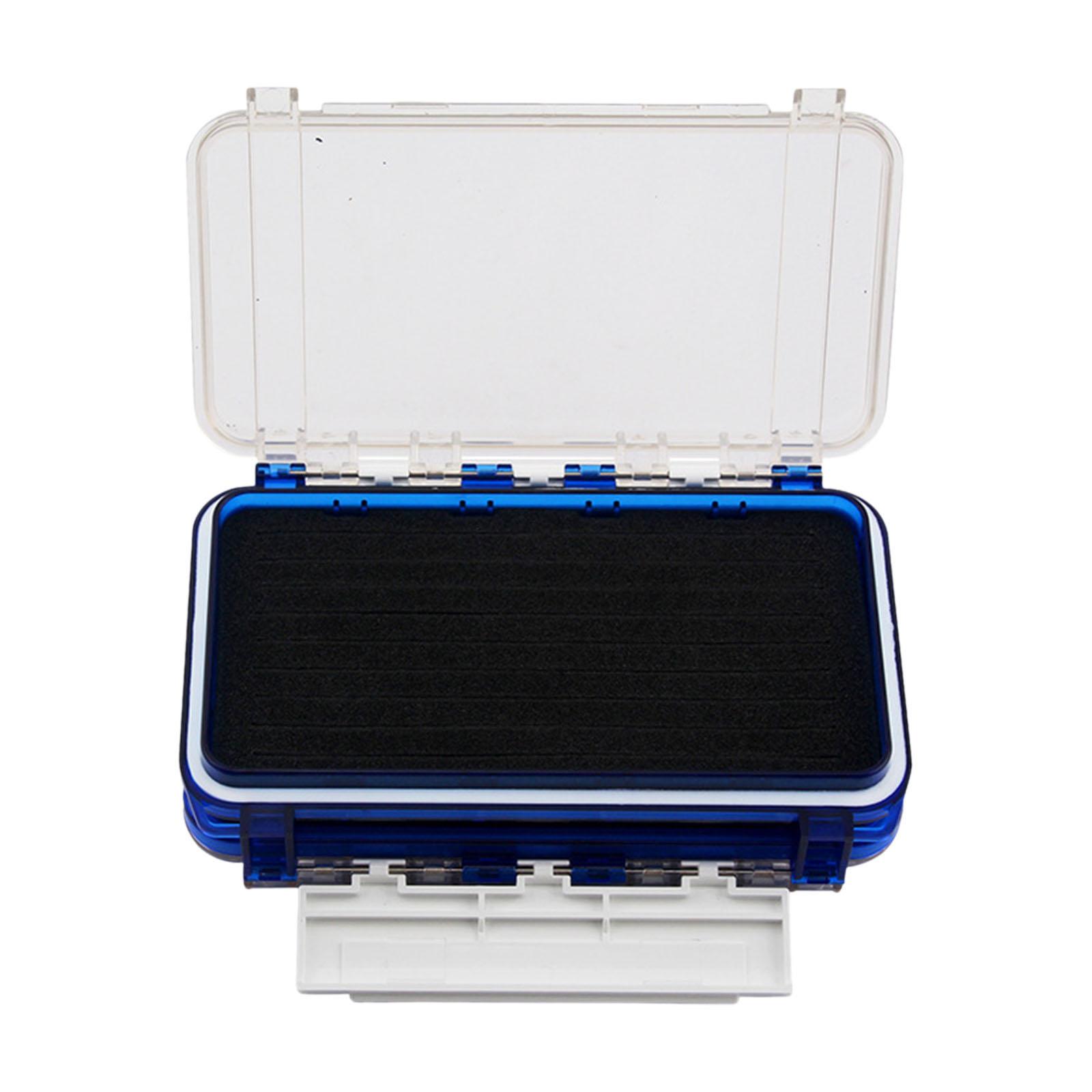 

Fishing Tackle Case with Double Side Sturdy for Traveling Enthusiast Outdoor синій