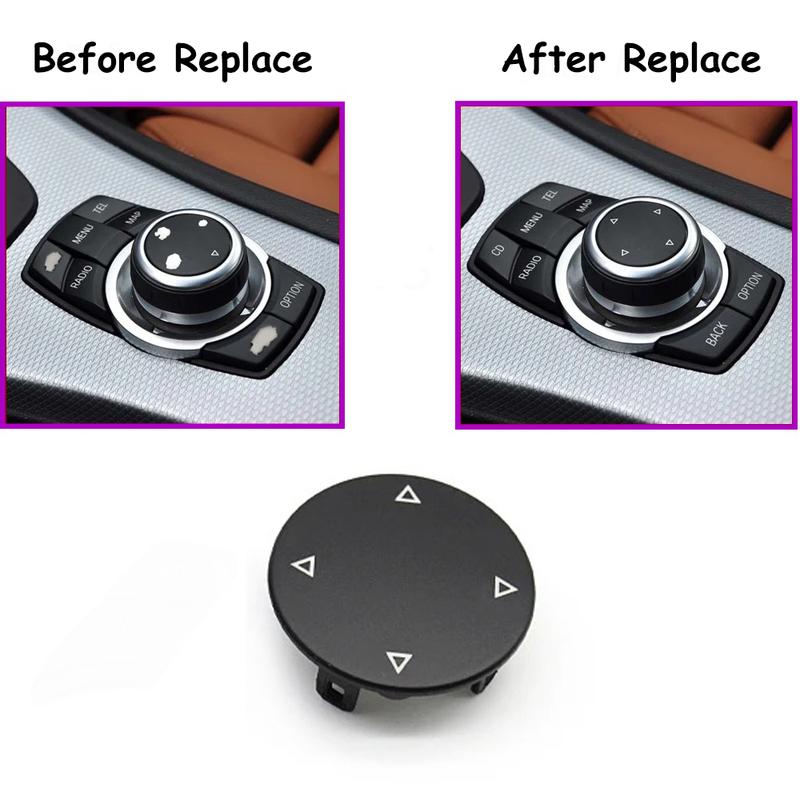 Console CIC IDrive Multimedia Control  Rotary Cover For BMW ESeries E60 E61 E63 E64 E81 E82 E87 E88 E89 E90 E92 E70 E71 E72