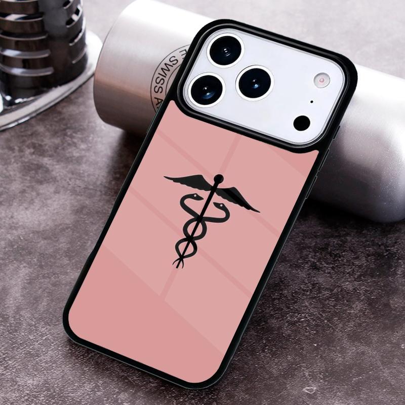 Nurse Medical Medicine Phone Case for iPhone 17 16 15 Pro Max Air 14 13 12 11 Plus Shockproof Capa Cover