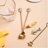 Steel Dessert Mixing Milkshake Kitchen Supplies Fruit Fork Tableware Teaspoon Coffee Spoons