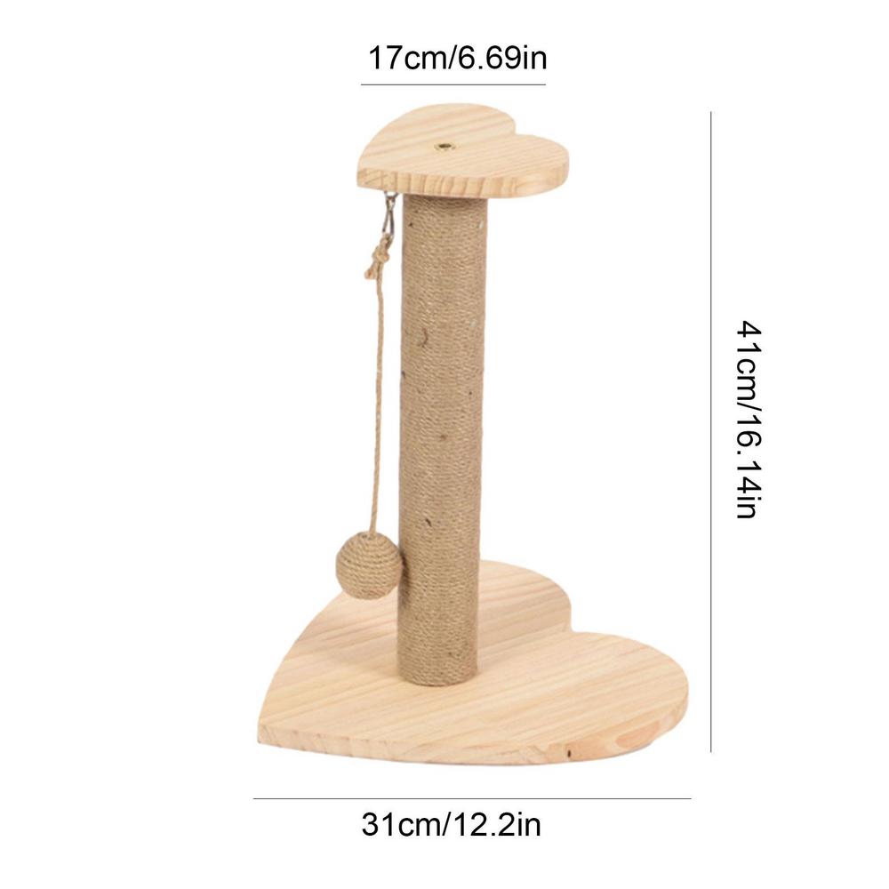 Cat Scratching Tower Cat Tree Hangings Sisal Toys Scratchers Cat Furniture & Toy Cat Scratch Post For Indoor Cats Fun Cat Tree