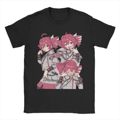 Lustige Teto Kasane Mesmerizer Vocaloid Song Herren T-Shirts T-Shirt Kurzarm Rundhals T-Shirts Baumwolle Geschenkidee Kleidung