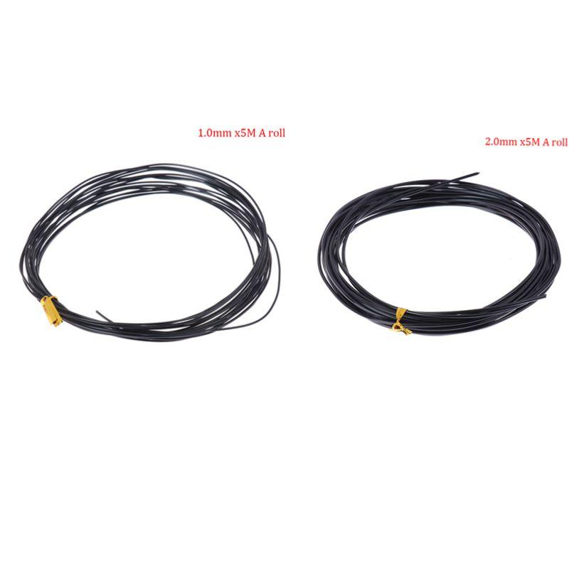 5M/10M Bonsai Wire Plant Support Bend Fixing Anodized Aluminum Bonsai Make Plant Shapes Garden Accessories 1/1.5/2/2.5/3/3.5Mm