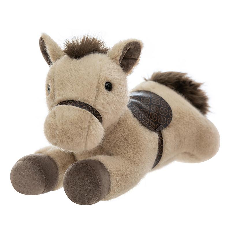 Simulare petrecere model ponei șa jucărie de pluș cadouri eveniment întâlnire anuală păpuși pentru copii suveniruri loc pitoresc pajiște