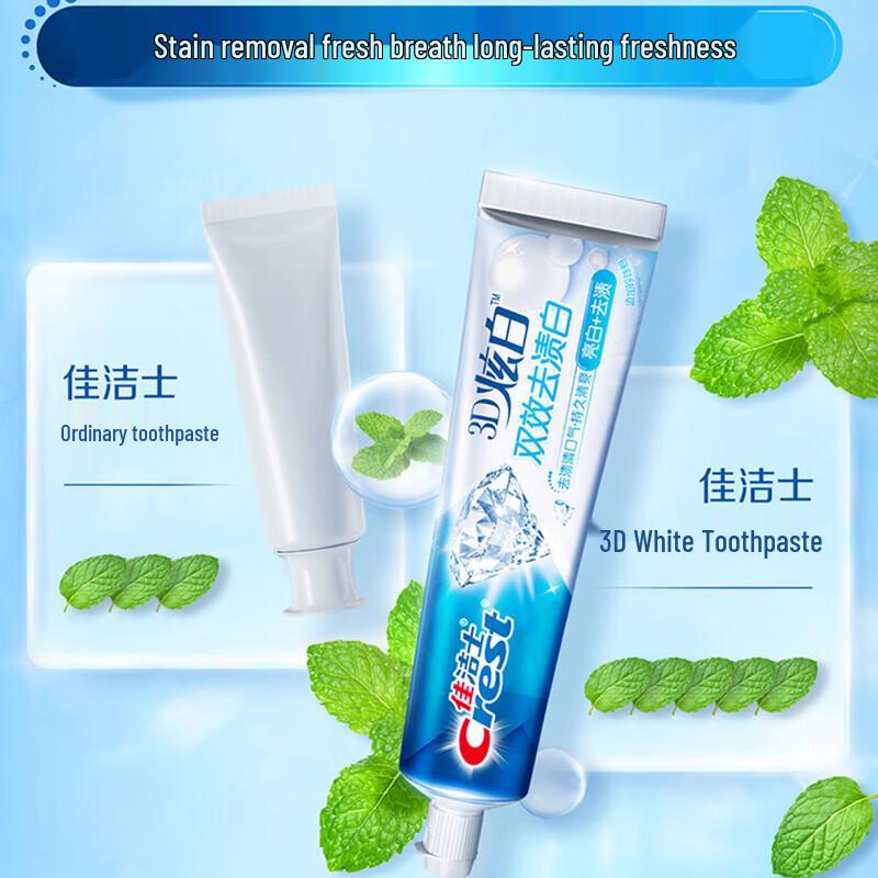 Crest 3D White Jasmine Mint Toothpaste