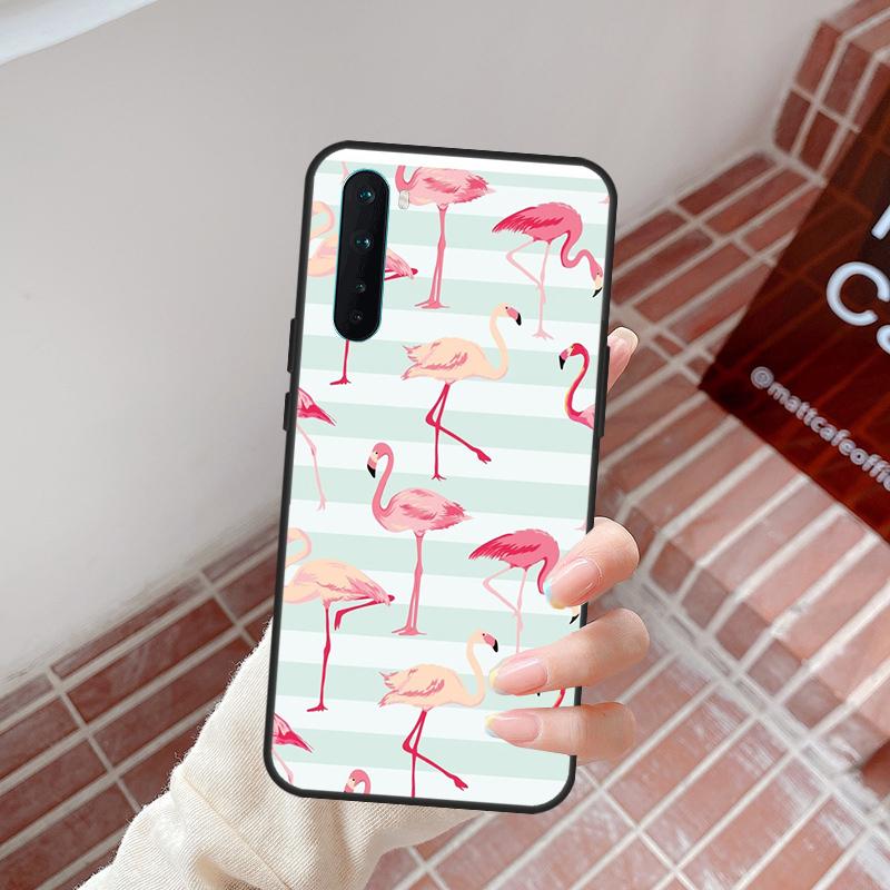 Flamingo Case For OnePlus 13R 12R 10R 13T 15 13 12 11 10T 8T Nord CE 4 3 2 Lite N20 N30 Nord 5 Cover